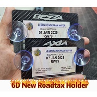 PERODUA Roadtax Holder Small Size New Road Tax Car Accessories Kereta Universal Saiz Kecil 2024