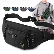 Wholesale New Fashion Chest Bag Outdoor Sports Waist Bag Mobile Phone Bag Men's Casual Crossbody Bag Cashier Bag Simple Backpack