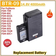 100% New  High Quality BTR-09 14.8V 4000mAh Battery for Fujikura FSM-80C FSM-61S FSM-62S FSM-80S FSM