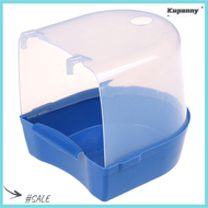 Kupanny กล่องพลาสติกใส่น้ำสำหรับอ่างอาบน้ำนกแก้วสำหรับนกแก้ว