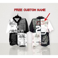 Jujutsu Kaisen Jersey S-5xl 3d Shirt Unisex Free Name