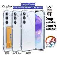 Case Samsung Galaxy A55 5G/A35 5G Ringke Fusion Hybrid Casing Samsung A35 5G A55 5G 2024 ORIGINAL