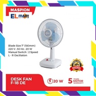 Maspion 7 Inch Desk Fan 7 Inch F 18DE 18 F18DE Desk Fan 7"