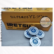 IRETSU Multipurpose Dyes Fabric Dyes No. 49 IRETSU Wenter/ biru