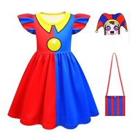 Anime The Amazing Digital Circus Cosplay Costumeชุดเดรสสาว