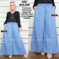 NEW AUREL KULOT JEANS CELANA PANJANG WANITA DENIM MODIS KEKINIAN 