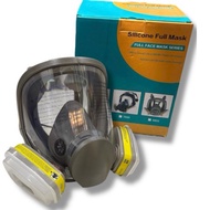 [good thick type, free 20 cotton] 6800 Balan anti-poison mask combined with American 3'M filter, use