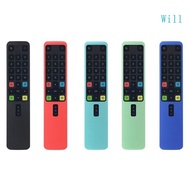 Will Universal Protective Remote Cover Case with Lanyard for TCL RC801L ARC801L TV