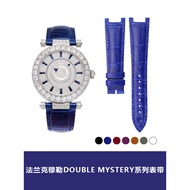 Suitable for Farmland Frank Muller Genuine Leather Watch Strap FM American Crocodile Leather Strap DOUBLE MYSTERY