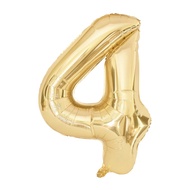 Vàng 40 Inch Số Bóng Bay 1/2 Chiếc Hình 0-9 Cho 1st 30th Sinh Nhật Tiệc Cưới Cho Bé Trang Trí-Bóng Đ