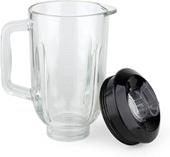 Anbige Replacement Parts 5-Cup Glass Jar with Lid,Compatible with Black&Decker Blender BL1110BG / BL