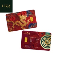 LIZA 1g 999.9 Gold Bar (Dragon)