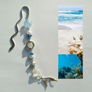 Bookmark aesthetic/bookmark marine biota/bookmark starfish/bookmark charm beach theme bookmark