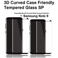 Samsung Galaxy Note 9 Full Coverage Case FriendlyTempered Glass Screen Protector