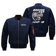 [beigz] New Pilot Jacket Boeing 737 & Leap 1B Man Coats Jackets S-8XL Spring Autumn Winter 2024 Mens