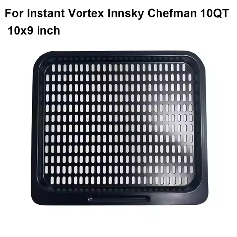 Baking Tray for Instant Vortex Innsky Chefman Air Fryer Oven Carbon Steel Pan Mesh Detachable Roast 