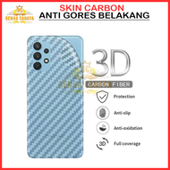 SKIN CARBON REDMI NOTE 9 9 PRO 8/NOTE 7/NOTE 10/NOTE 8 PRO/NOTE 2/NOTE 3 ANTI GORES BELAKANG HP