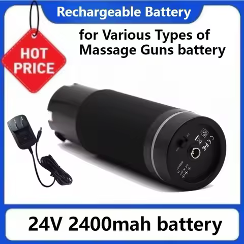 Massage Gun Battery for Various Types of Massage Guns/Fascia Guns 24V 2400Mah High-capacity