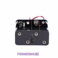 FASHIONHUBZ Battery Holder Box High Quality Both Sides 12 Volt 12V 8 AA Batteries Rechargeable Batte