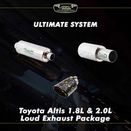 Toyota Altis 1.8L & 2.0L Loud Exhaust Package