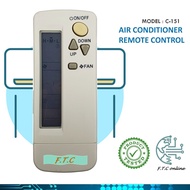 Replacement C-151 For Air Cond Aircond Air Conditioner Daikin Remote Control