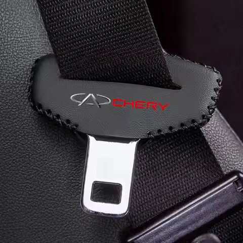 2pcs Car Safety Seatbelt Buckle Anti-scratch Plug Protective Cover For Chery Tiggo 2 3 4 5 6 7 8 3X 