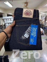 74เดนิม18oz#รุ่นZEROทรงกะบอกเล็กslimและทรงกะบอกตรงstraigth