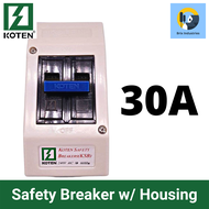 Koten Safety Breaker With Housing Bolt-On KSB 2 Pole 10A 15A 20A 30A 40A 50A 60A 70A 100A