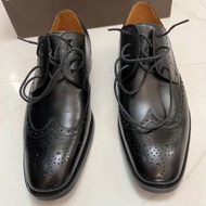 100%全新 Florsheim Royal Imperial 經典黑色真皮皮鞋