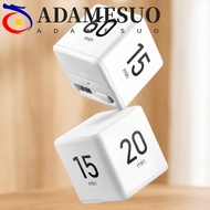ADAMESUO Cube Timer, LED Display 15/20/30/60 min Kitchen Timer, Durable Gravity Sensitive Time Manag