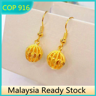 Emas Cop 916 Subang Emas Perempuan Viral Murah Earing Korean Style Emas Bangkok Original Cop 916 Ant