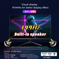 Monitor Pc 24 Inci Monitor Melengkung Permainan dengan Speaker 24Inci Monitor Lcd Hdmi Fhd 144hz skr