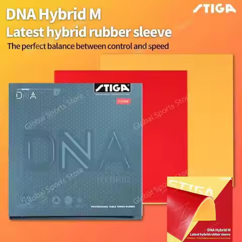 Original STIGA DNA HYBRID Table Tennis Rubber Professional Half-sticky Spin Pips-in STIGA DNA Ping P