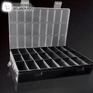 Grid Box Storage Organizer 24 Slots Jewelry Storage Box