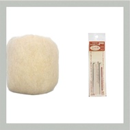 Hamanaka Needle Felting Wool - 30g and 50g Assorted Colors Set