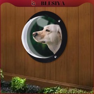 [Blesiya] Dog Fence Window Transparent Doggie Fence Window Acrylic Dome Pet Bubble Window Viewer for