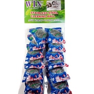 Steen Wool Stainless Steel Cleaning Ball WIN 23gr 12 PCS