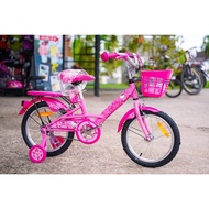 จักรยานเด็ก 16 นิ้ว - LA Hello Kitty ลิขสิทธิ์แท้ มีล้อข้าง ช่วยทรงตัว