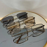CD glasses, 3-color square shape, outstanding metal frame