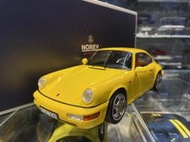 吉華@ 1/18 NOREV 187328 Porsche 911 Carrera 2 1992 黃色