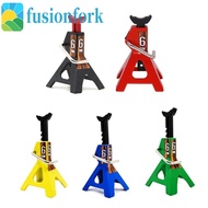 FUSIONFORK​ Simulation Jack Stands, Model Parts Decoration Tool Metal Jack Stands, 3 Ton 6 Ton Heigh