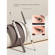 eyeliner pencil eyeliner Ukiss Eyeliner Gel Pen Double-Ended Blade Brush Natural Long-Lasting Waterp