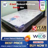 💥Limited Deal💥High Density Rebond Queen Mattress 8inch /TILAM Rebond/WECO tilam/ tilam rebond queen 