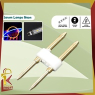 SM-C885 Pin Jarum Sambungan Socket Lampu LED Strip Selang 5050 220V Jarum Lampu Neon / Jarum Konekto