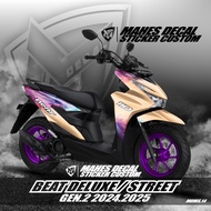 Mahes Decal - All New Decal Sticker BEAT deluxe Latest Street Gen 2 Full BodyBEAT 2024 2025 New Stic