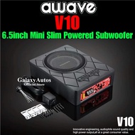 Awave V10 6.5inch Mini Slim Powered Subwoofer