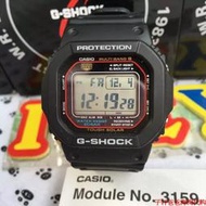 【滿額免運】小方塊六局電波太陽能手錶男女學生運動gw-m5610u特價5600e
