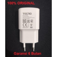 Original TECNO 18W Fast Charging Charger Adapter
