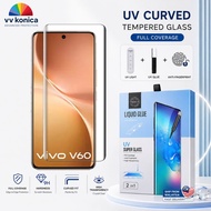 Vivo V60 5G | V50 5G | V40 Pro 5G | V30 Pro | V29 | Y78 5G V27 Pro UV Light Liquid Glue Tempered Gla