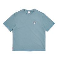 EDWIN 男裝  小骷髏寬版短袖T恤 (灰綠色) #上衣